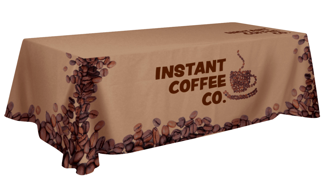 Custom Table Throws Trade Show Table Throws